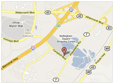 Map of the Oasis Center